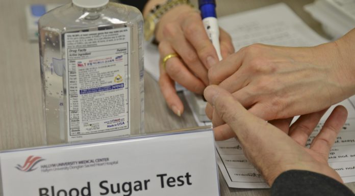 Diabetes blood Sugar test