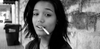 Girl Smoking