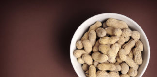 A bowl full of Peanuts