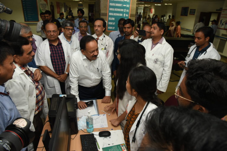 Dr Harsh Vardhan inaugurates state of the art CGHS Bhawan